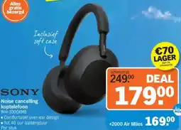 Albert Heijn Sony Noise cancelling koptelefoon WH-1000XM5 aanbieding