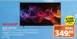 Albert Heijn SHARP QLED-televisie aanbieding