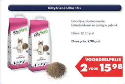 Huisdier Voordeelshop KittyFriend Ultra 15 L aanbieding