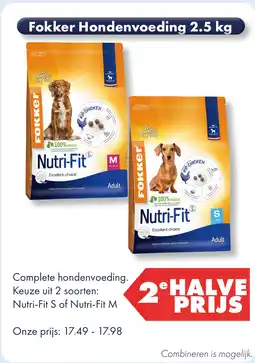 Huisdier Voordeelshop Fokker Hondenvoeding 2.5 kg aanbieding