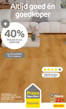 Praxis DecoMode PVC vloeren aanbieding