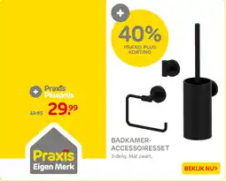 Praxis Badkamer-accessoiresset aanbieding