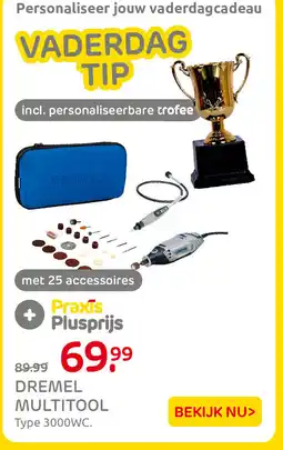 Praxis Dremel multitool aanbieding