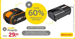 Praxis Worx starter set aanbieding
