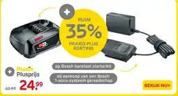 Praxis Bosch baretool starterkit aanbieding