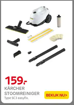 Praxis Kärcher stoomreiniger aanbieding