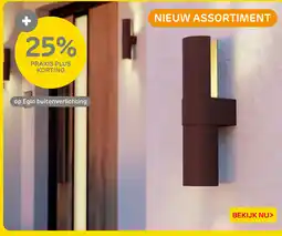 Praxis Eglo buitenverlichting aanbieding
