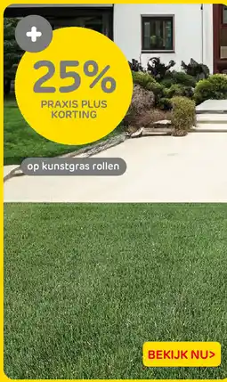 Praxis Kunstgras rollen aanbieding