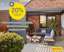 Praxis Riaci en Clima overkapping en accessoires aanbieding
