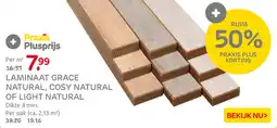 Praxis Laminaat grace natural, cosy natural of light natural aanbieding