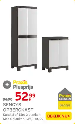 Praxis Sencys opbergkast aanbieding