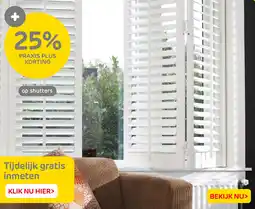 Praxis Op shutters aanbieding
