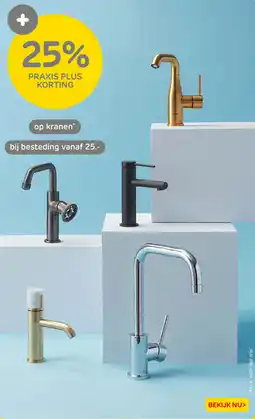Praxis Kranen aanbieding