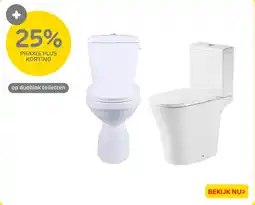 Praxis Op duoblok toiletten aanbieding