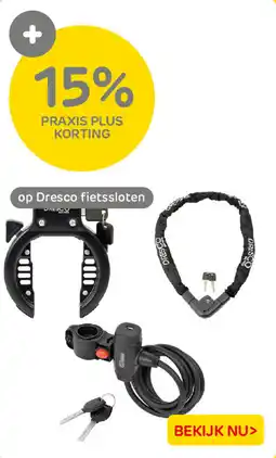 Praxis Op Dresco fietssloten aanbieding