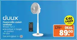 Albert Heijn Duux Fluisterstille statief ventilator aanbieding