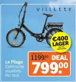 Albert Heijn Villette Le Pliage aanbieding