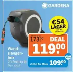 Albert Heijn Gardena Wandslangenbox aanbieding
