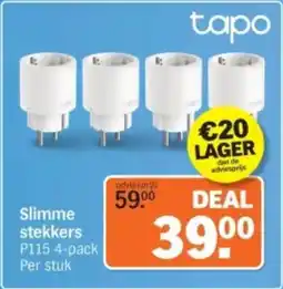 Albert Heijn Tapo Slimme stekkers aanbieding