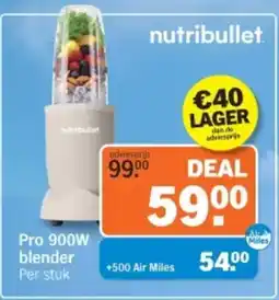 Albert Heijn Nutribullet Pro 900W blender aanbieding