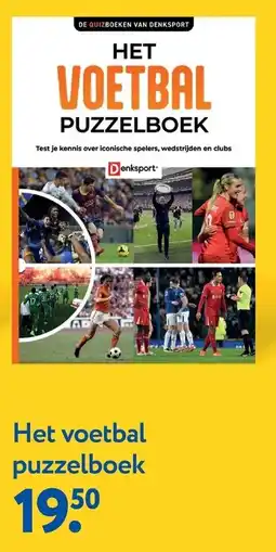 Primera Het voetbal puzzelboek aanbieding