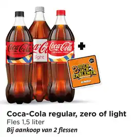 Jumbo Coca-Cola regular, zero of light aanbieding