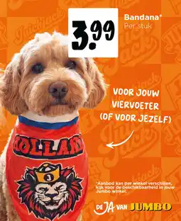 Jumbo Bandana aanbieding