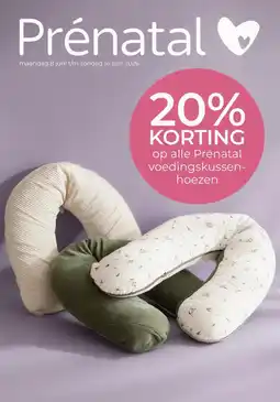 Prenatal op alle Prénatal voedingskussen- hoezen aanbieding