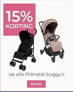 Prenatal op alle Prénatal buggy's aanbieding