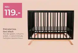 Prenatal Prénatal box Savi black aanbieding