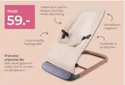 Prenatal Prénatal wipstoel Bo aanbieding