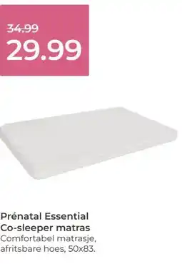 Prenatal Prénatal Essential Co-sleeper matras aanbieding