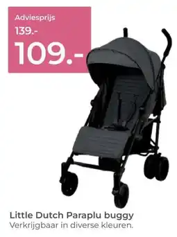 Prenatal Little Dutch Paraplu buggy aanbieding