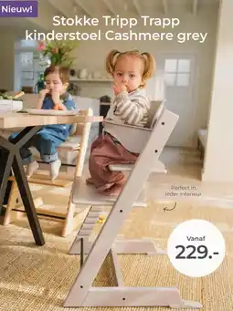 Prenatal Stokke Tripp Trapp kinderstoel Cashmere grey aanbieding
