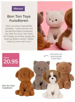 Prenatal Bon Ton Toys huisdieren aanbieding