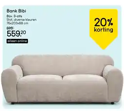 Leen Bakker Bekijk Bank Bibi aanbieding