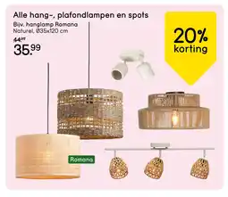 Leen Bakker Bekijk Alle hang-, plafondlampen en spots aanbieding