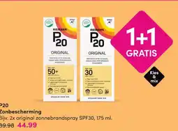 DA P20 Zonbescherming aanbieding