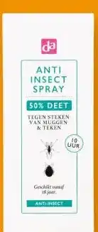 DA DA Reisapotheek anti-insect spray aanbieding