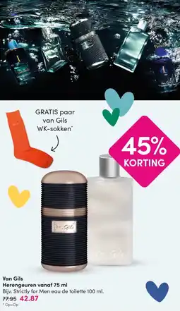 DA Van Gils Herengeuren vanaf 75 ml aanbieding