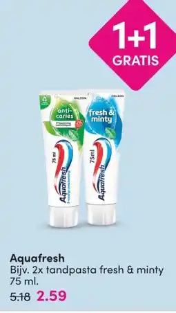 DA Aquafresh aanbieding