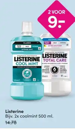DA Listerine aanbieding