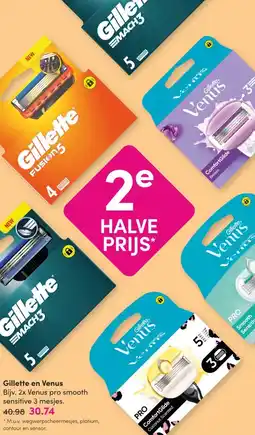 DA Gillette en Venus aanbieding