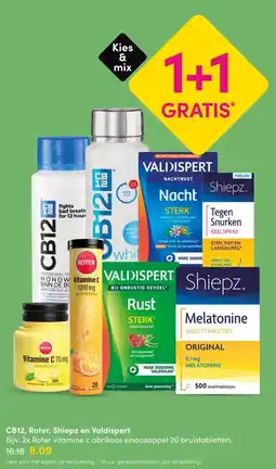 DA CB12, Roter, Shiepz en Valdispert aanbieding