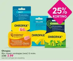 DA Ohropax aanbieding