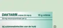 DA Daktarin crème aanbieding