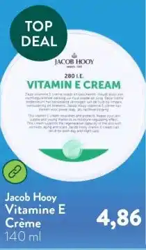 Holland & Barrett Vitamine E Crème aanbieding