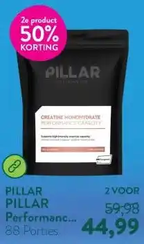 Holland & Barrett PILLAR Performance Creapure® Creatine Monohydraat Poeder aanbieding