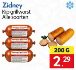 Tanger Markt Zidney Kip grillworst aanbieding
