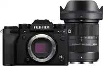 Coolblue Fujifilm X-T5 Zwart + Sigma 18-50mm f/2.8 DC DN Contemporary aanbieding